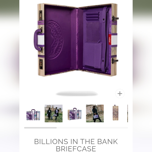 New! [SPRAYGROUND] Billions in the Bank Briefcase - Picture 3 of 16